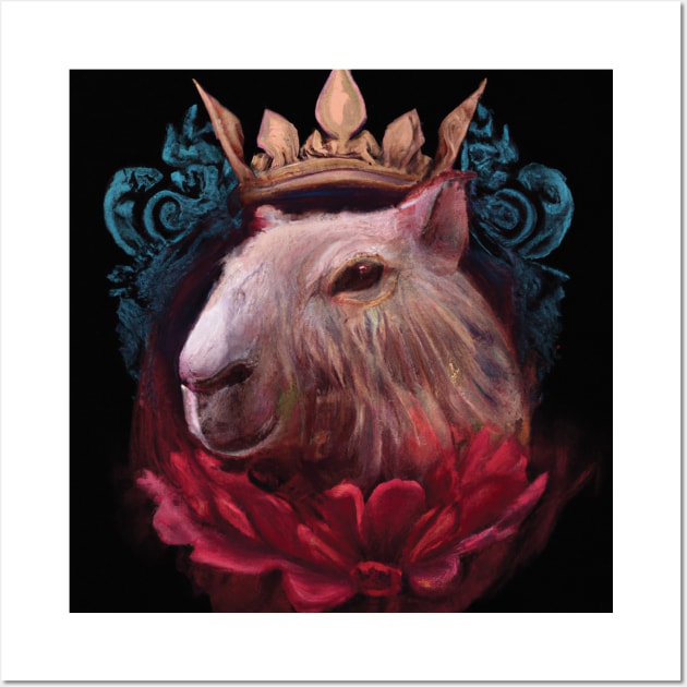 The Mysterious Capybara Wall Art by CryptoHunter